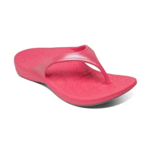 Aetrex Women's Fiji Flips- Watermelon