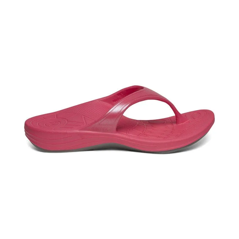 Aetrex Women's Fiji Flips- Watermelon