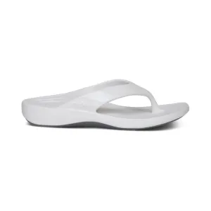 Aetrex Women's Maui Flips- White