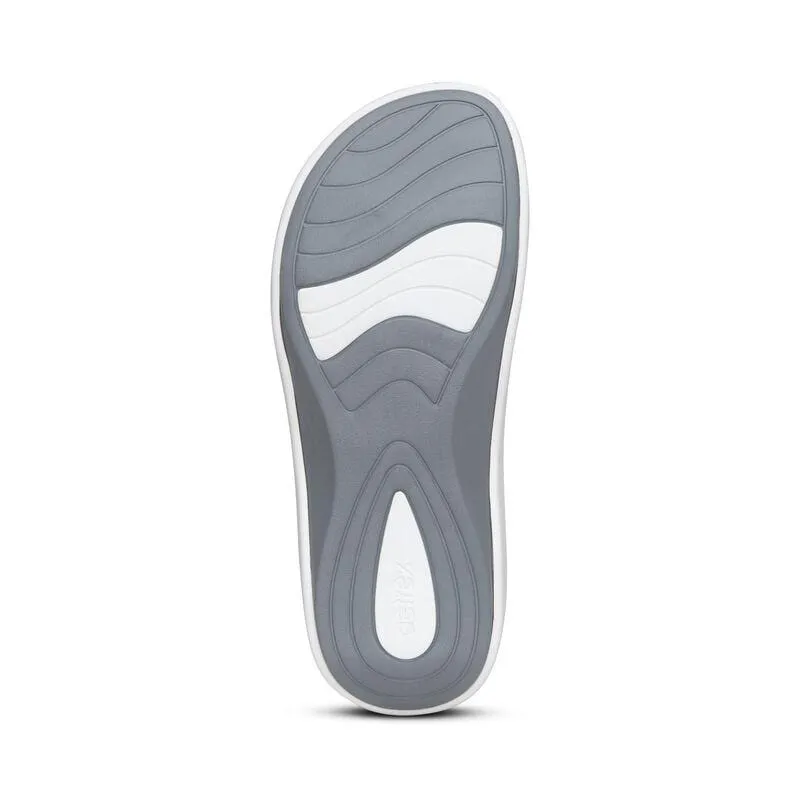 Aetrex Women's Maui Flips- White