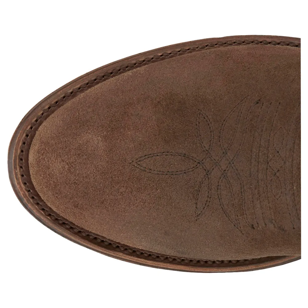 Amado Suede 12 Inch Medium Round Toe Cowboy Boots