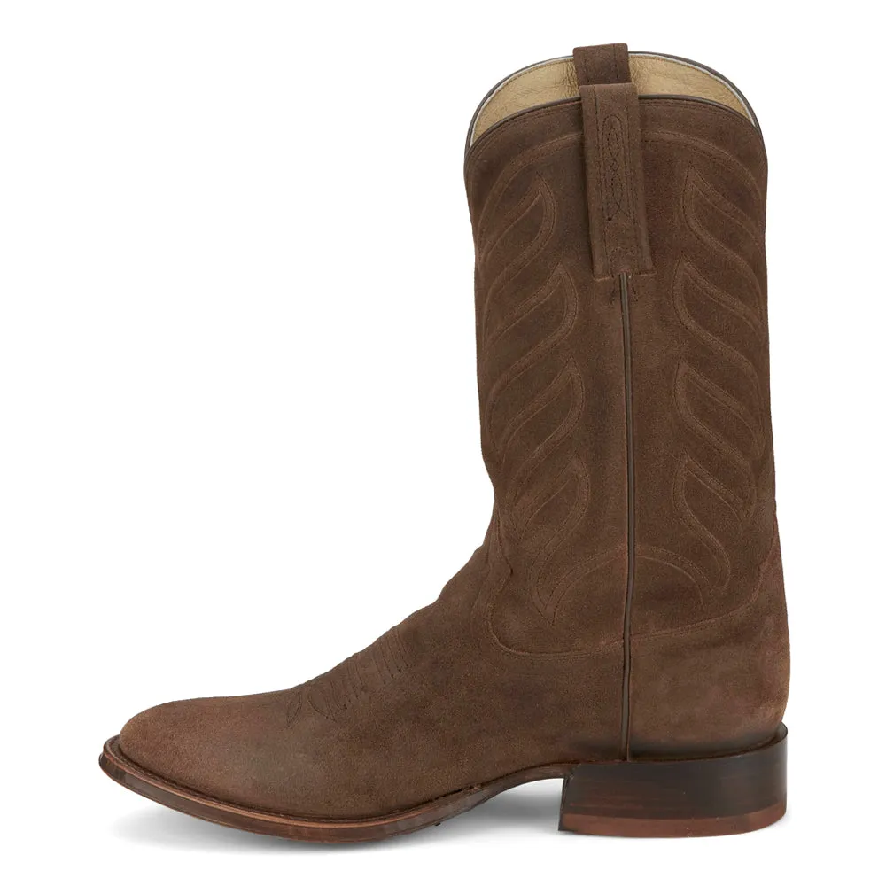Amado Suede 12 Inch Medium Round Toe Cowboy Boots