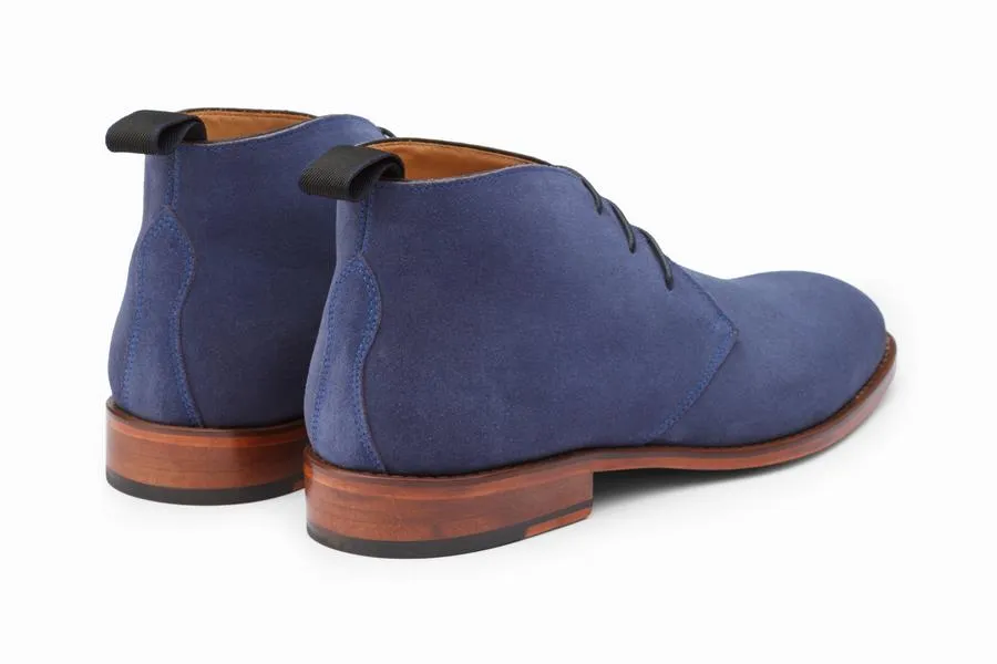 Chukka Boot - Navy Suede