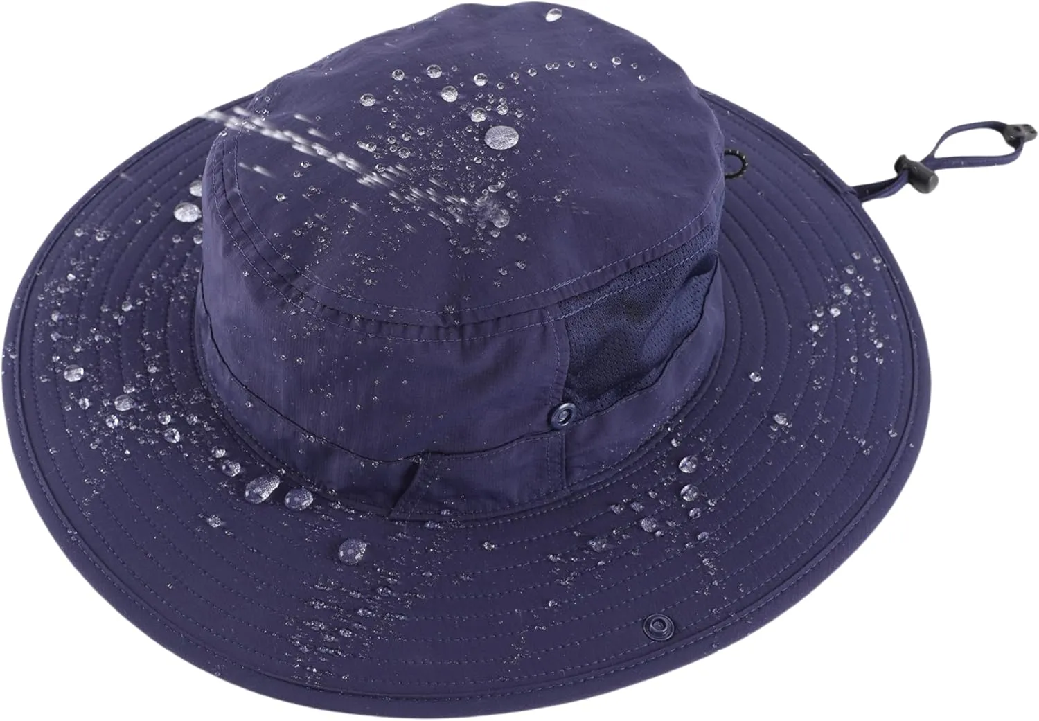Connectyle Men's Sun Hat UPF 50  Wide Brim Bucket Hats for Fishing Hiking Gardening Adjustable Boonie Hat Outdoor Safari Hats