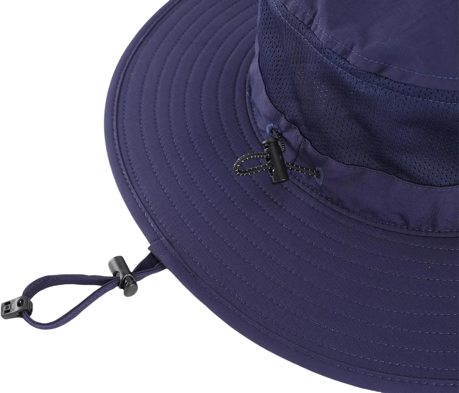 Connectyle Men's Sun Hat UPF 50  Wide Brim Bucket Hats for Fishing Hiking Gardening Adjustable Boonie Hat Outdoor Safari Hats
