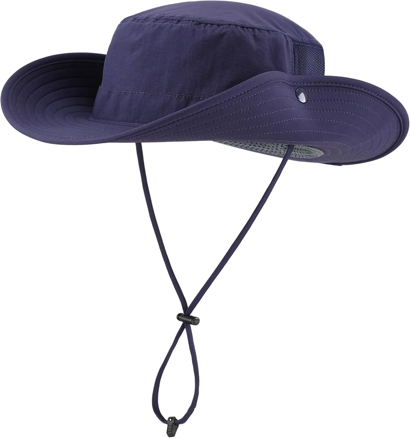 Connectyle Men's Sun Hat UPF 50  Wide Brim Bucket Hats for Fishing Hiking Gardening Adjustable Boonie Hat Outdoor Safari Hats