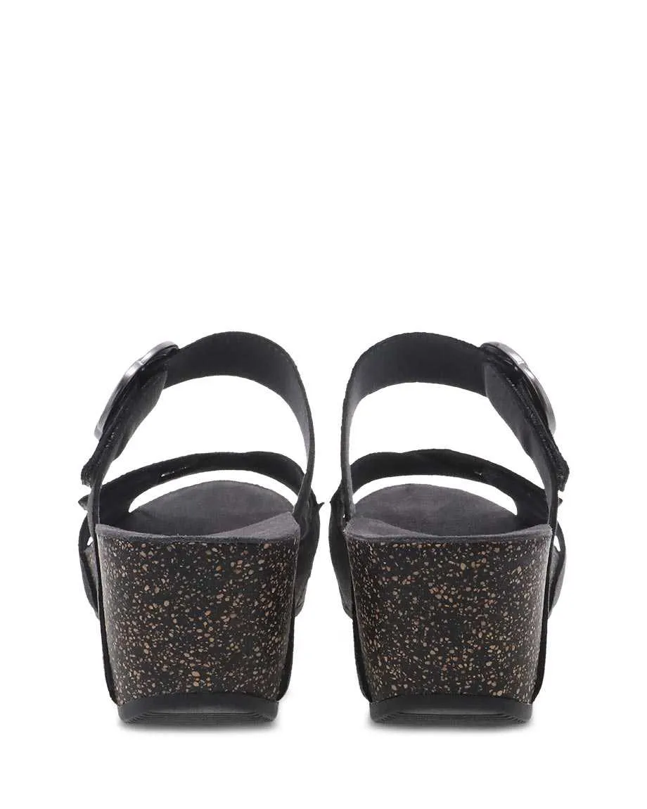 Dansko Women's Susie Wedge Sandals- Graphite