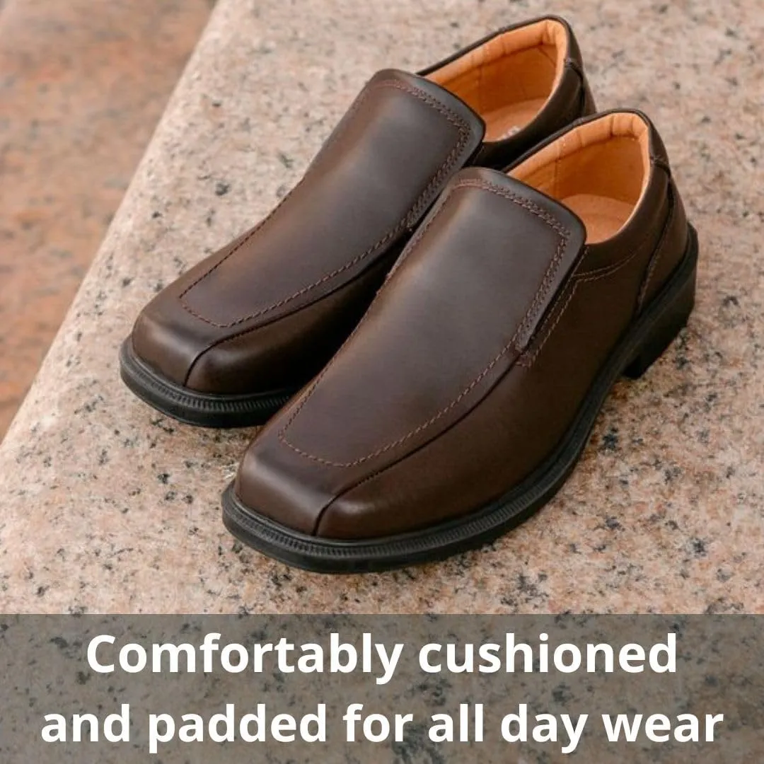 Deer Stags Men's Greenpoint Dress Shoes Comfortable Slip On Formal Loafers for Weddings, Church, Office, Prom