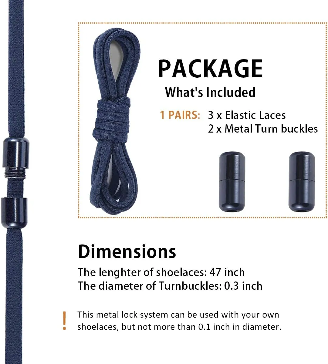 Elastic No Tie Shoe Laces For Adults,Kids,Elderly,One Size Fits All