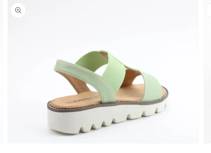 Heavenly Feet Ritz Sandal in Mint