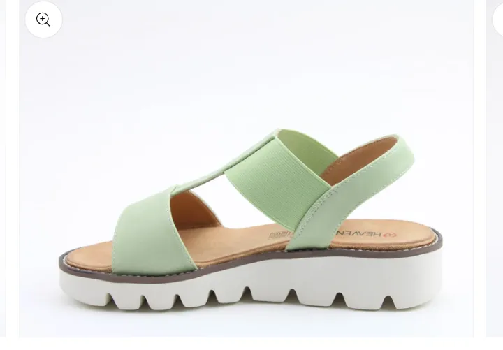 Heavenly Feet Ritz Sandal in Mint