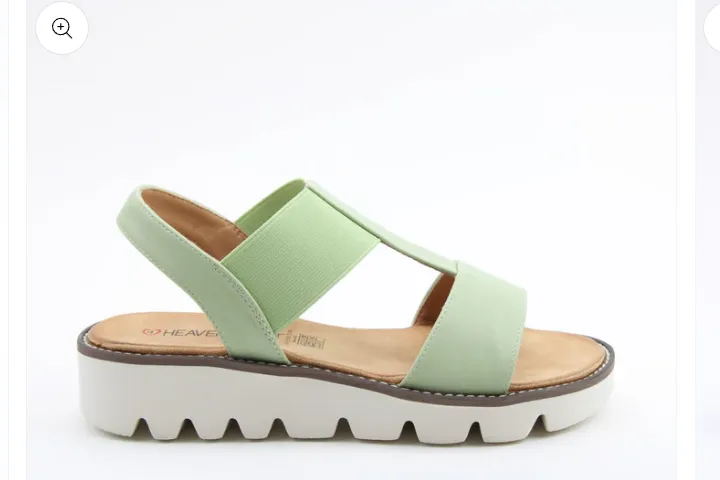 Heavenly Feet Ritz Sandal in Mint