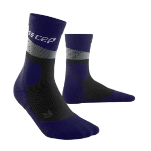 Hiking Max Cushion Mid Cut Compression Socks, Men