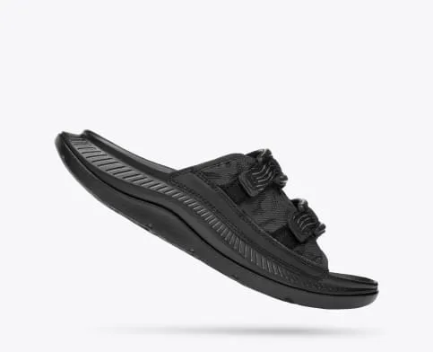 Hoka Unisex Ora Luxe Slides- Black