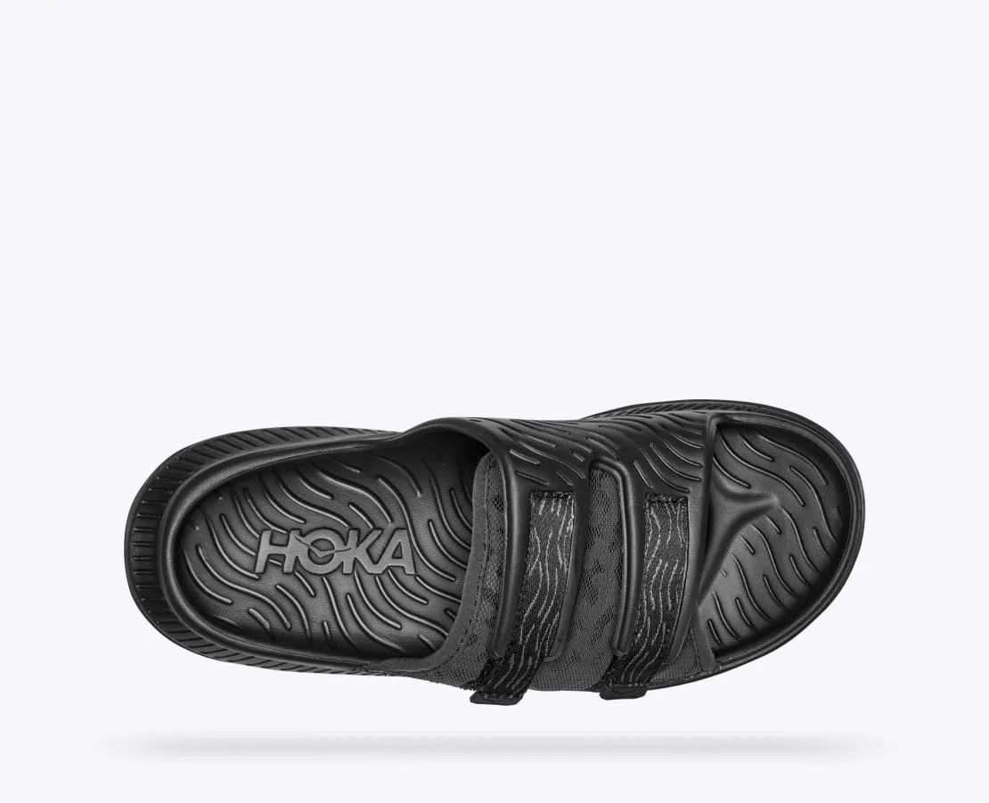 Hoka Unisex Ora Luxe Slides- Black