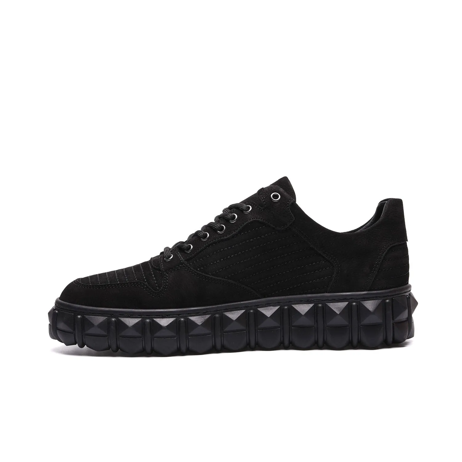 John Richardo Mens Sneakers Black - 17346-1