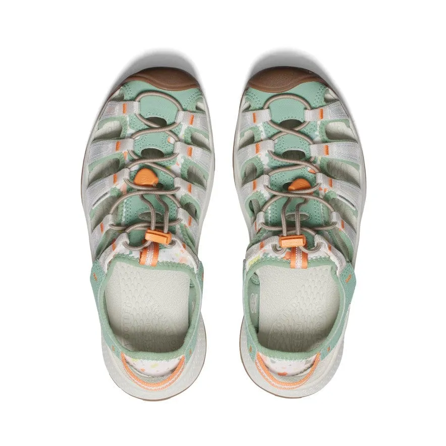 Keen Women's Astoria West Sandals- Terrazzo/ Granite Green