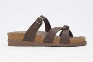 Mephisto Women's Hannel Sandals- Dark Brown