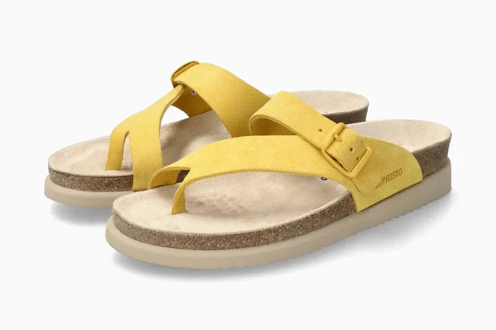 Mephisto Women's Helen Sandals- Yellow