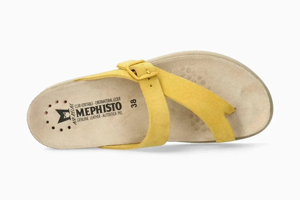 Mephisto Women's Helen Sandals- Yellow