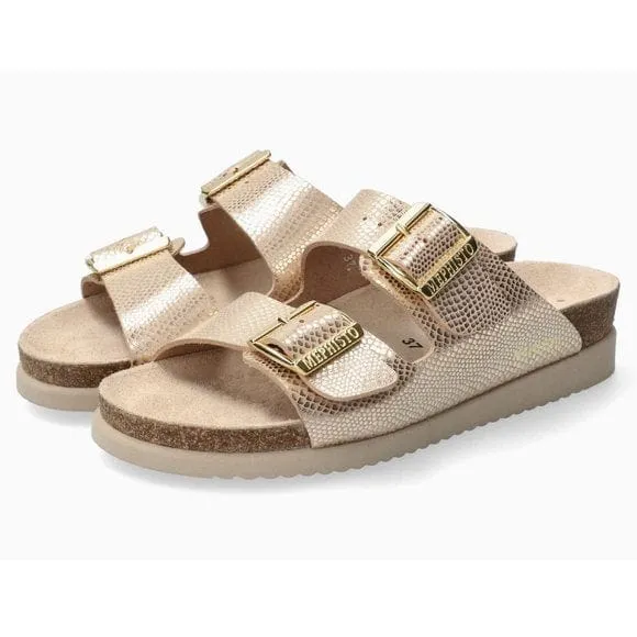 Mephisto Women's Hester Sandals- Light Sand Havana