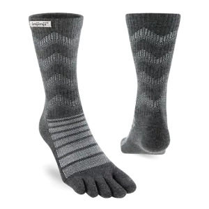Outdoor Midweight Crew Wool Sock - Slate