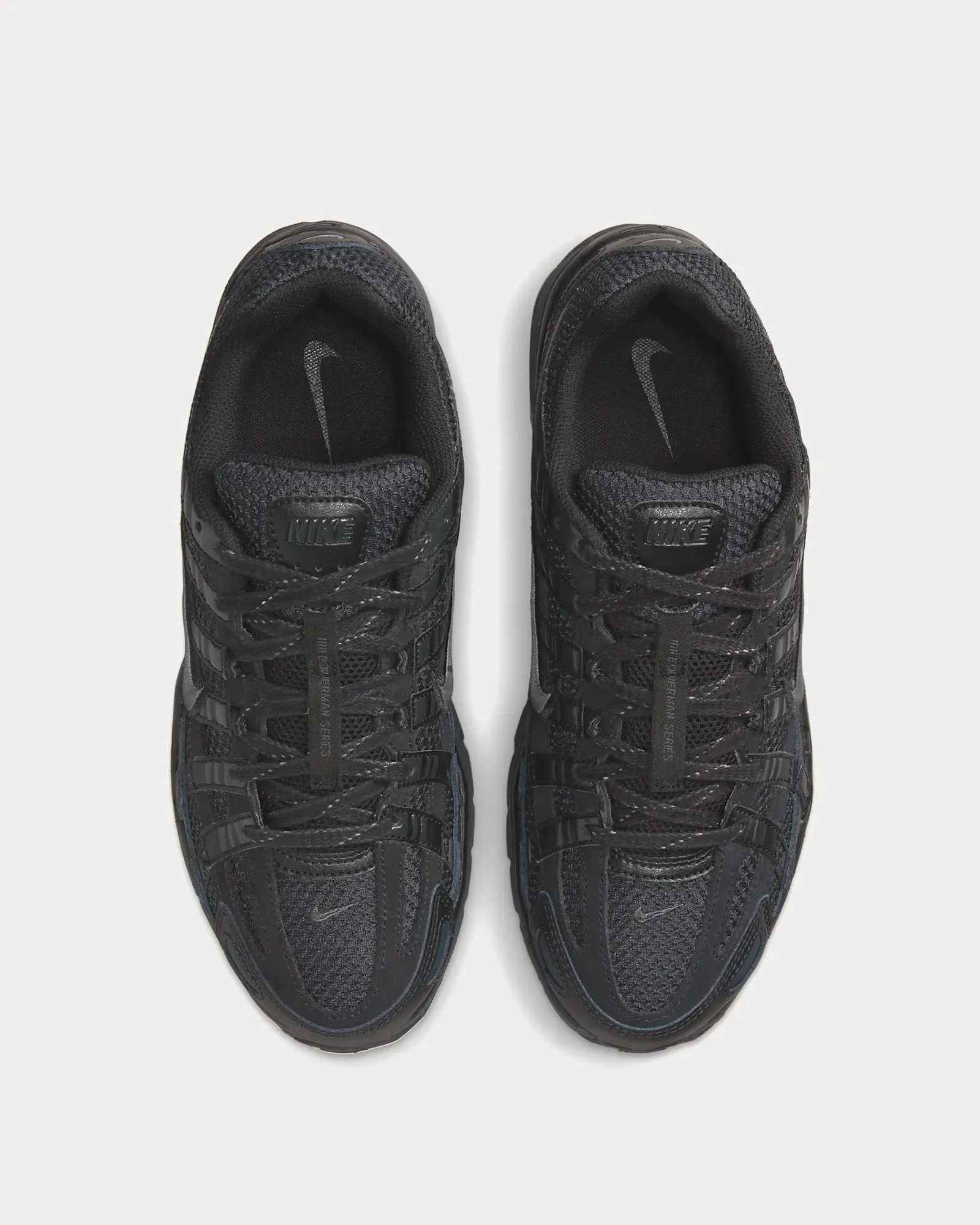 P-6000 Premium Black / Anthracite / Black Low Top Sneakers