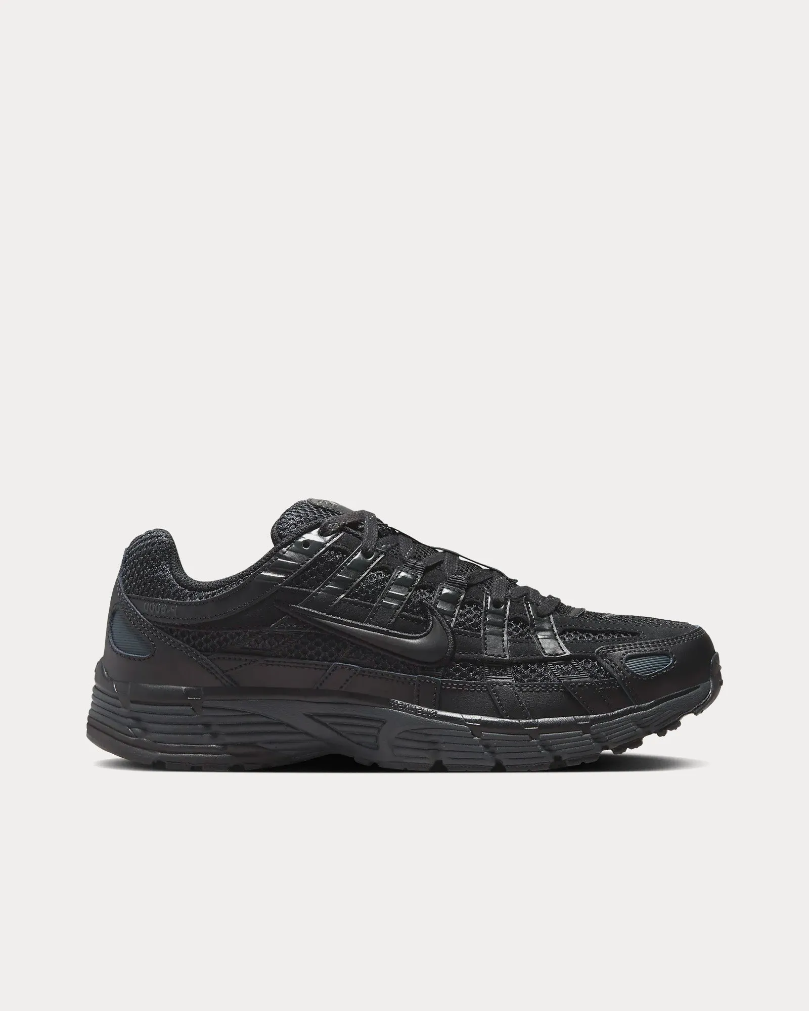 P-6000 Premium Black / Anthracite / Black Low Top Sneakers