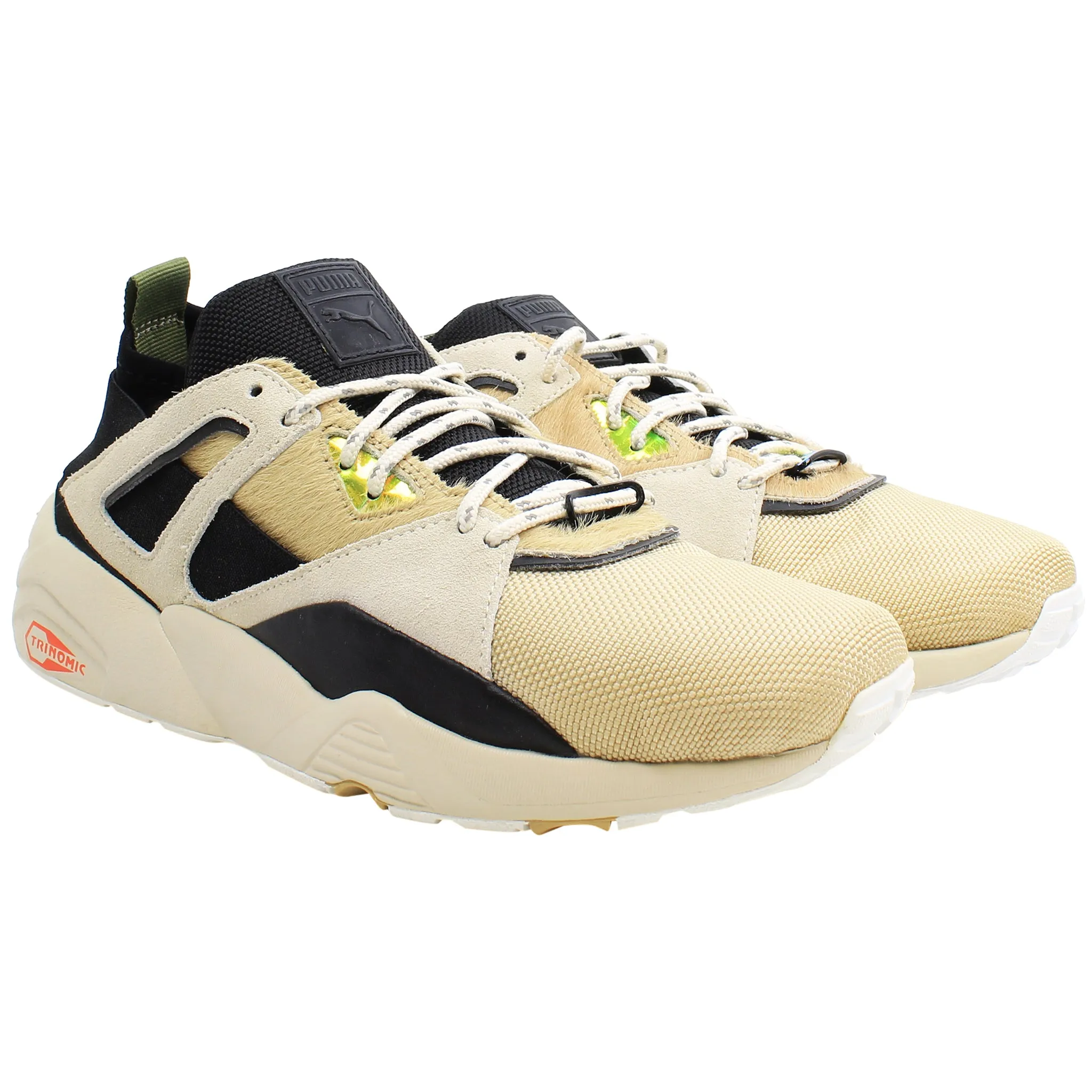 Puma BOG Sock Camping Mens Beige/Black Trainers
