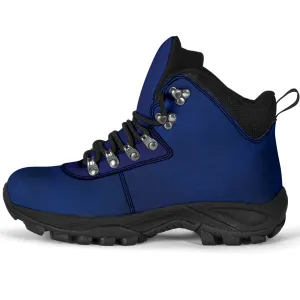 Purple Foot Blue Foot Grunge Women's Alpine Boots