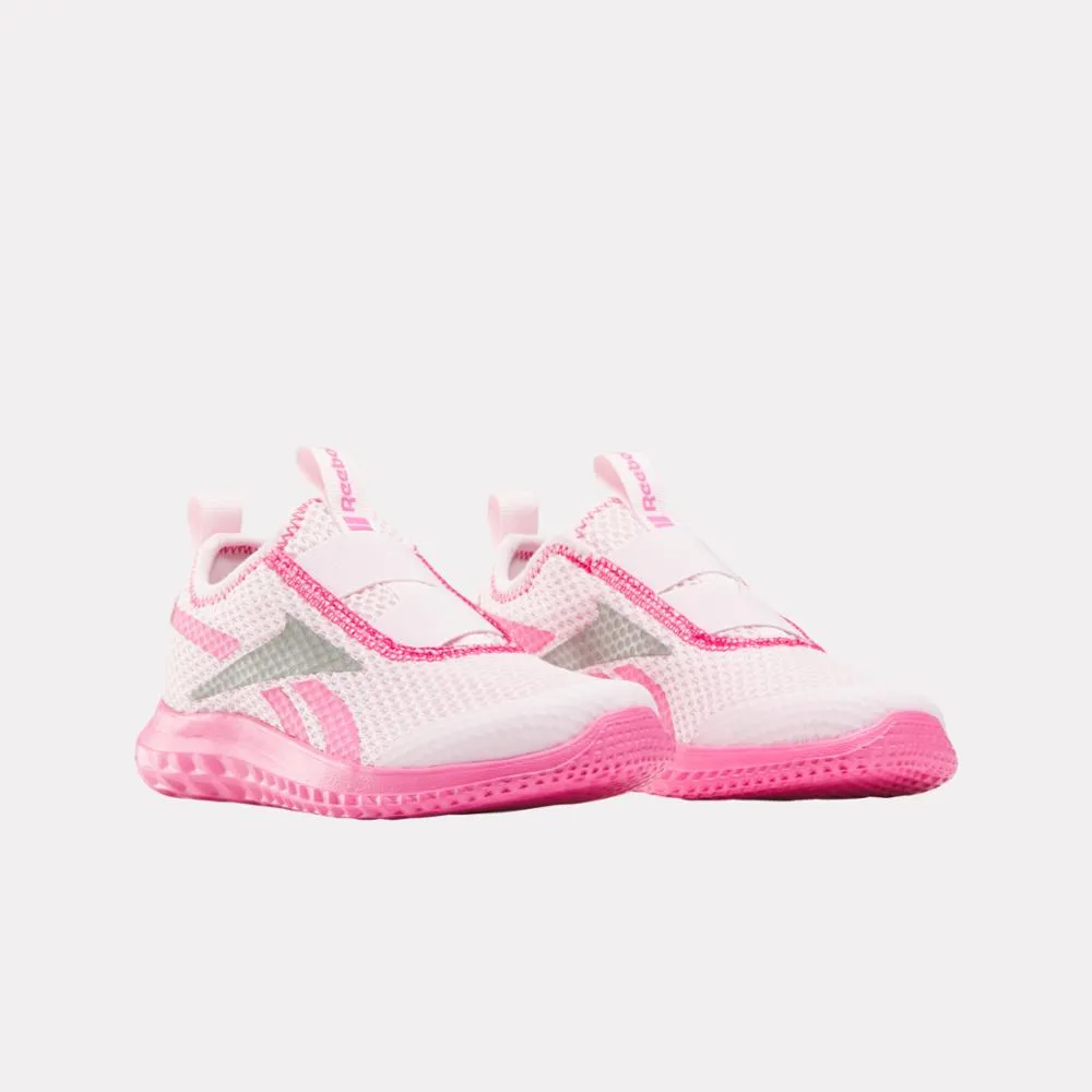 Reebok Footwear Kids Rush Runner Slip-On Shoes - Pre-School FROSTEDBERRY/TRUEPINK/FROSTEDB