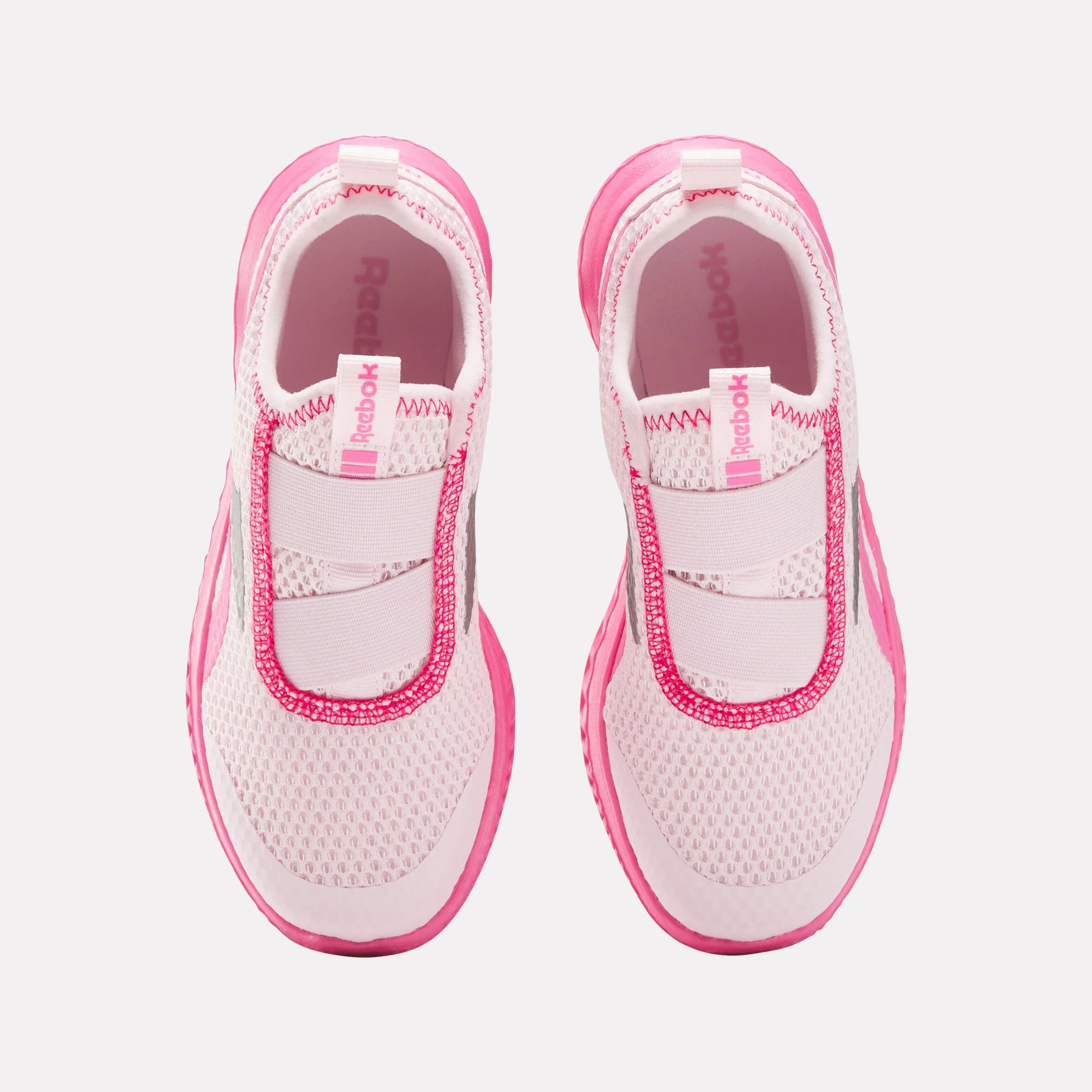Reebok Footwear Kids Rush Runner Slip-On Shoes - Pre-School FROSTEDBERRY/TRUEPINK/FROSTEDB