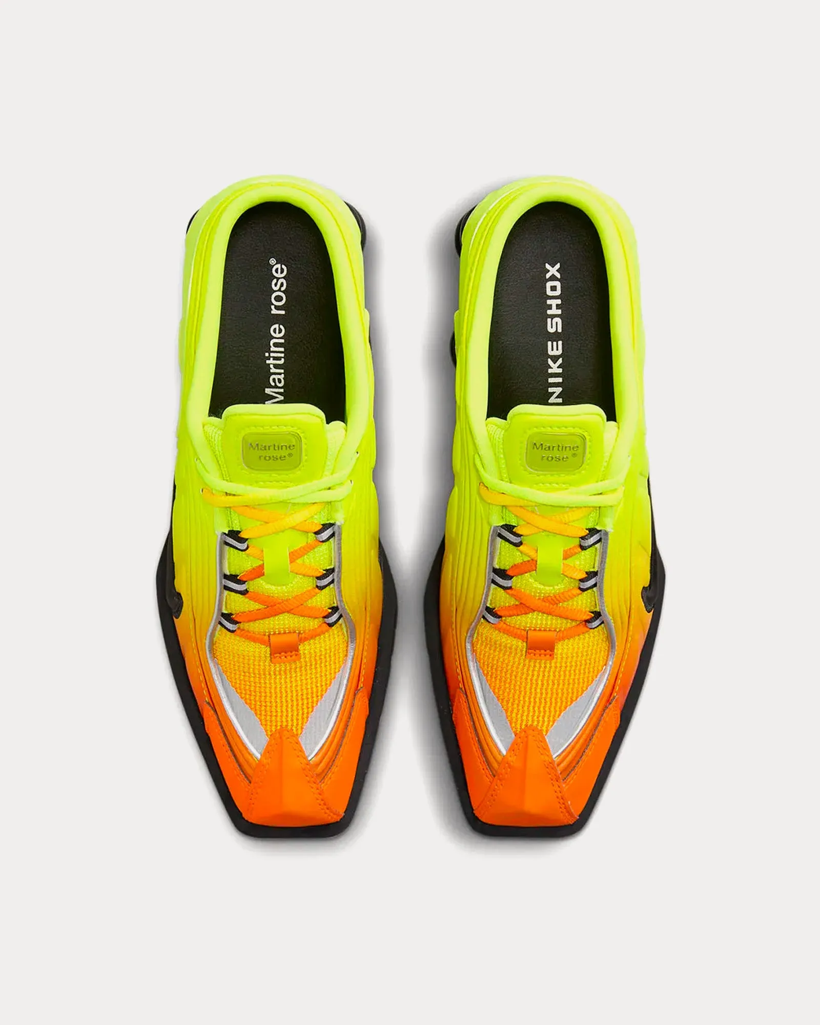 Shox MR4 Safety Orange Low Top Sneakers