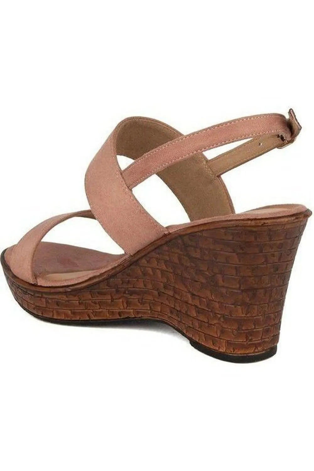 SOLES Pink Wedges - Feminine & Stylish Footwear