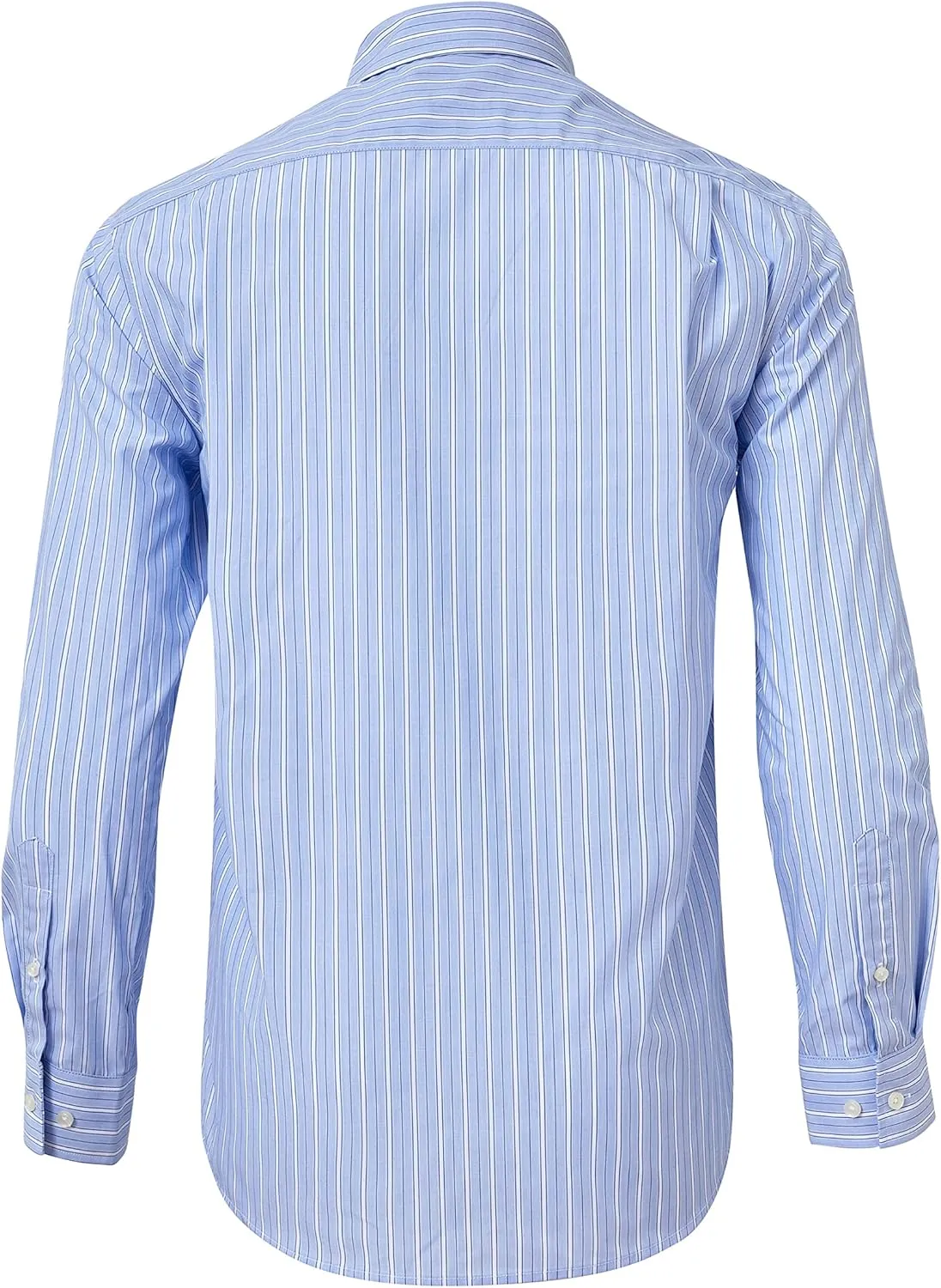 Year In Year Out Wrinkle Free Dress Shirt for Men Regular Fit Long Sleeve Wrinkle Resistant Shirt